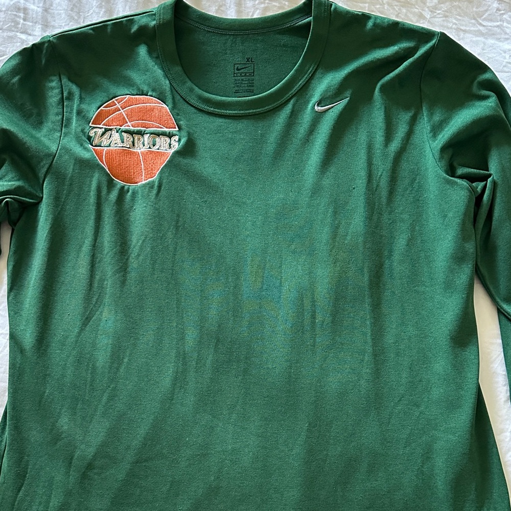 Nike Green Wizards Basketball Long Sleeve